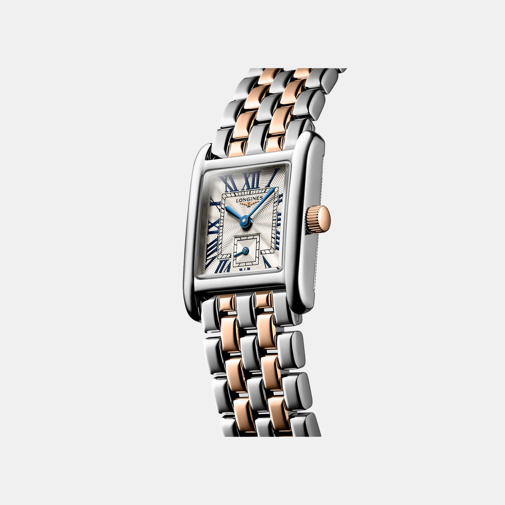 Mini Dolcevita Women Quartz Silver Dial Analog Stainless Steel Watch L52005717