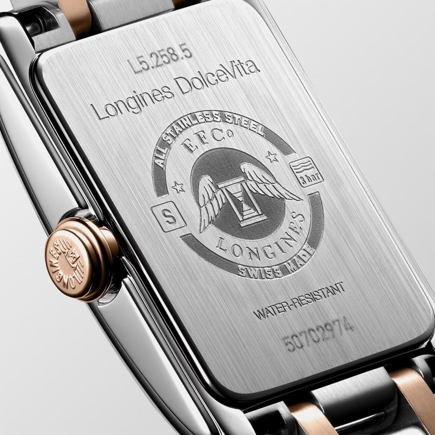 Dolcevita Women Quartz Silver Dial Analog Stainless Steel Watch L52585717