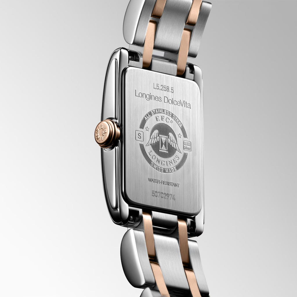 Dolcevita Women Quartz Silver Dial Analog Stainless Steel Watch L52585717