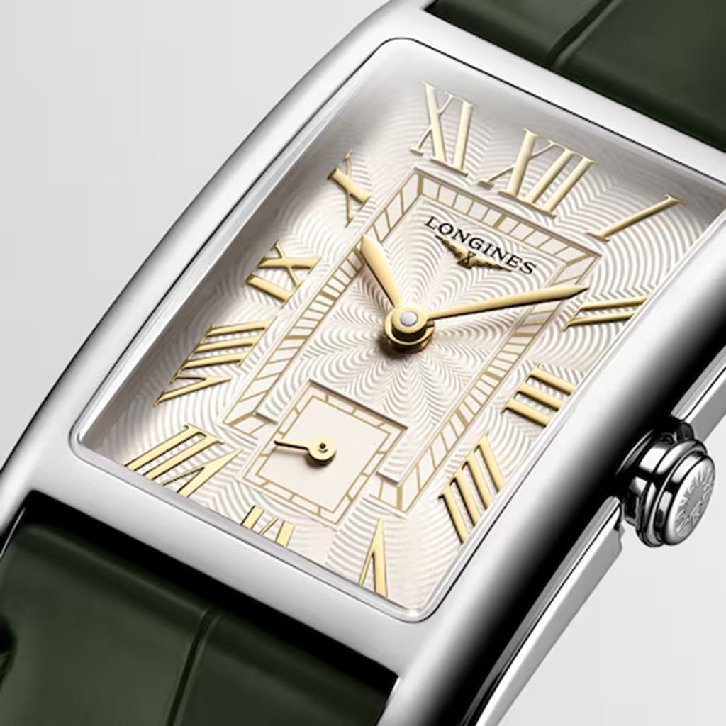 Dolcevita Women Quartz Ivory Dial Analog Leather Watch L55124082