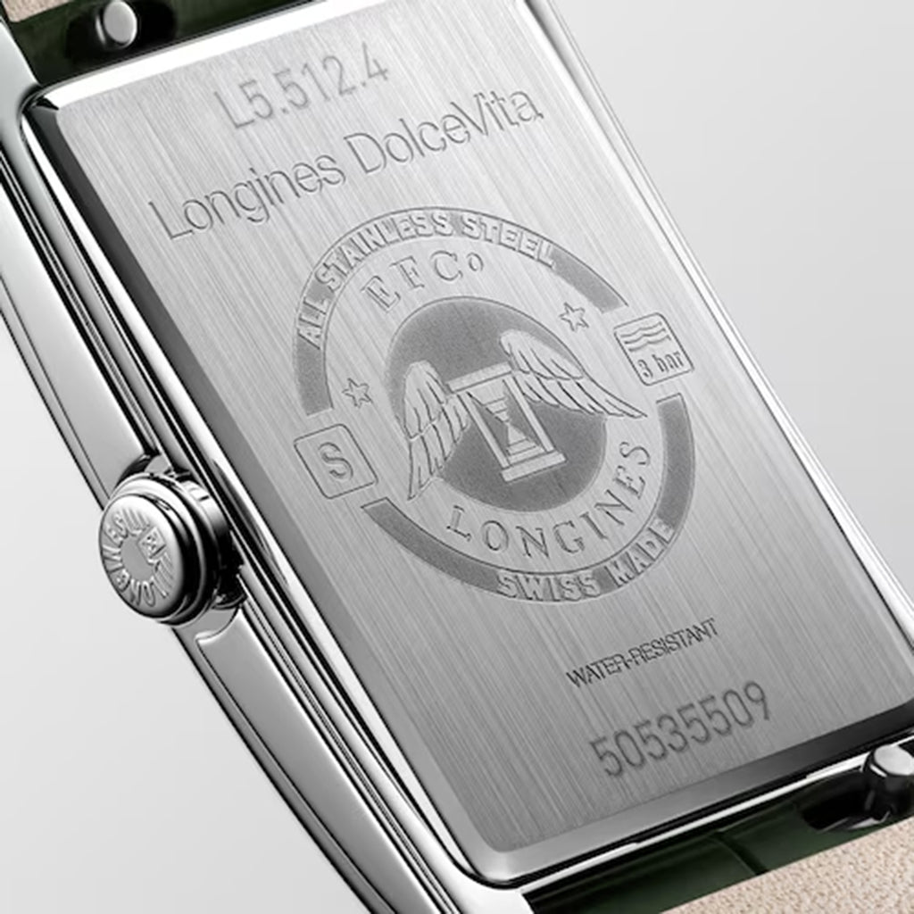 Dolcevita Women Quartz Ivory Dial Analog Leather Watch L55124082