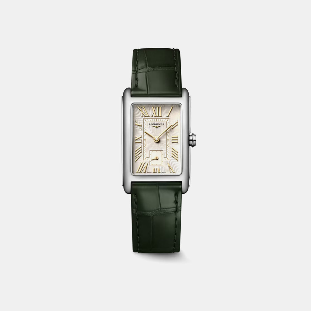 Dolcevita Women Quartz Ivory Dial Analog Leather Watch L55124082