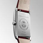 Women Quartz Ivory Dial Analog Leather Watch L55124282