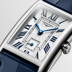 Women Quartz Silver Dial Analog Leather Watch L55124702