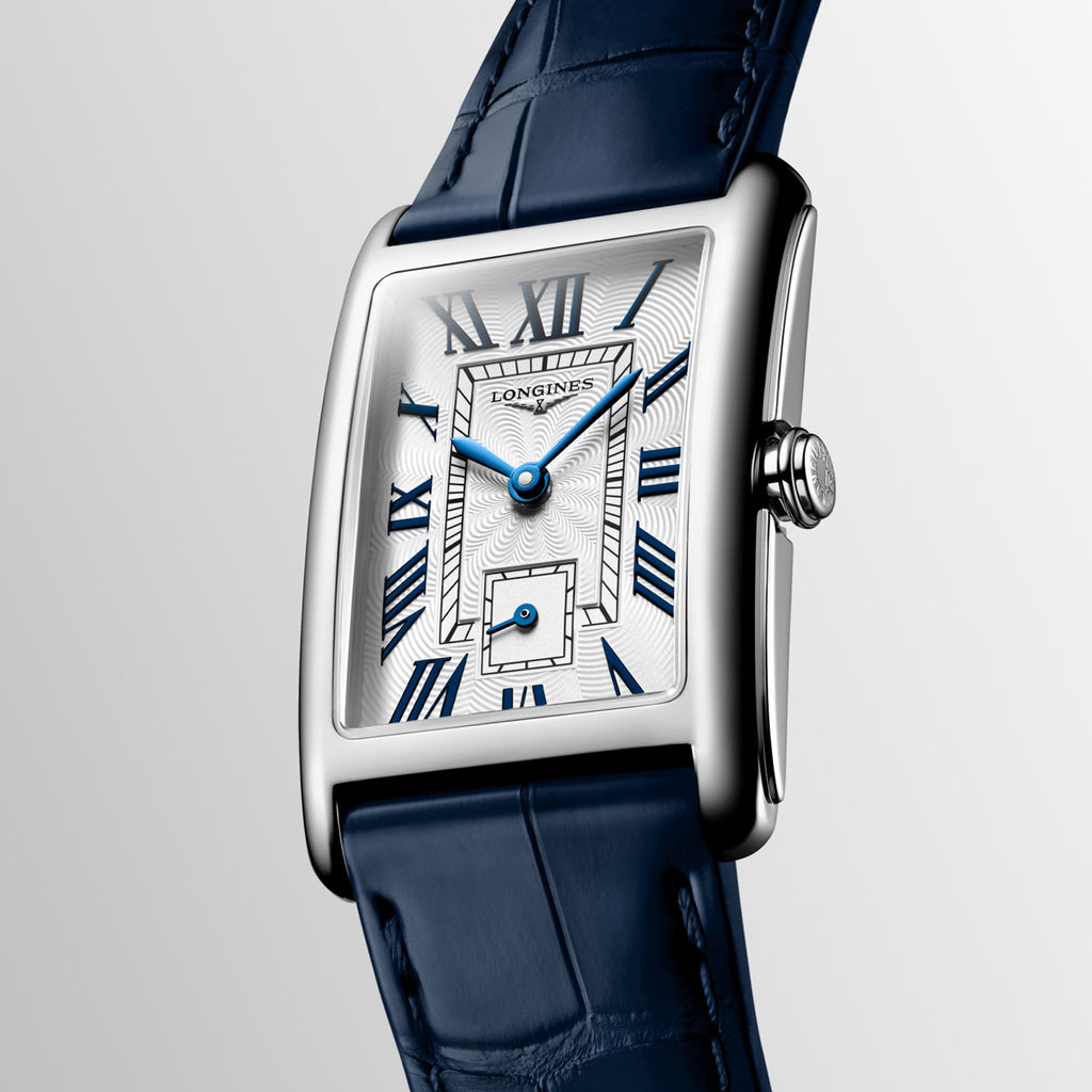 Women Quartz Silver Dial Analog Leather Watch L55124702