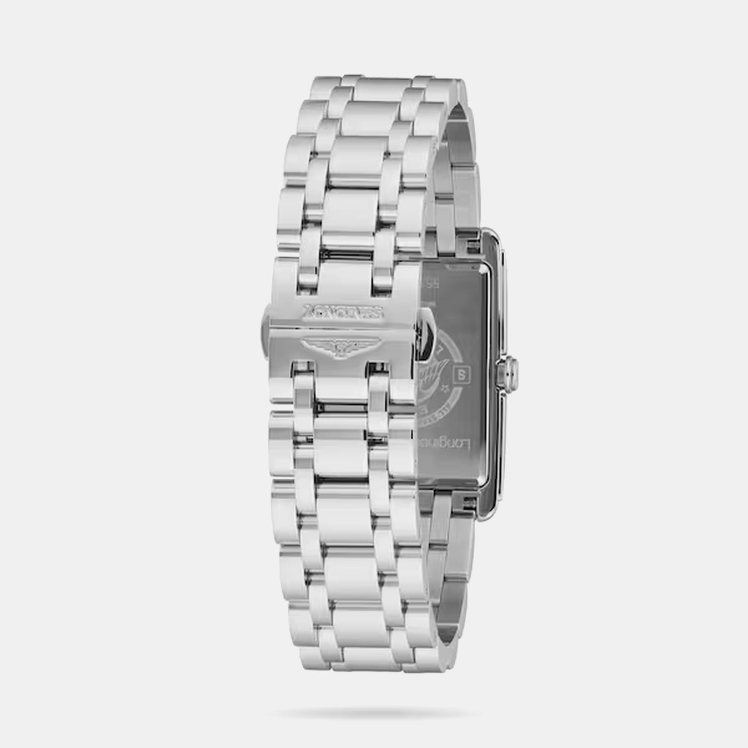 Women Quartz Silver Dial Analog Stainless Steel Watch L55124716