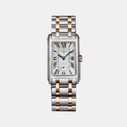 Dolcevita Women Quartz Silver Dial Analog Stainless Steel Watch L55125717