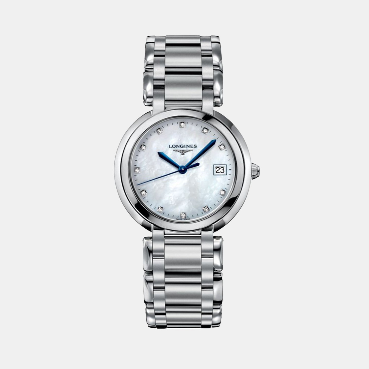 Primaluna Women Quartz White Dial Analog Stainless Steel Watch L81144876