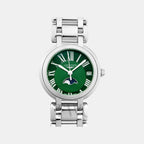Primaluna Women Quartz Green Dial Analog Stainless Steel Watch L81154616