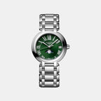 Primaluna Women Quartz Green Dial Analog Stainless Steel Watch L81154616