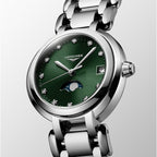 Women Quartz Green Dial Analog Stainless Steel Watch L81154676
