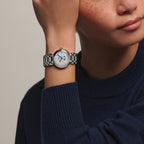 Primaluna Women Quartz White Dial Analog Stainless Steel Watch L81154876