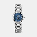 Primaluna Women Quartz Blue Dial Analog Stainless Steel Watch L81154986