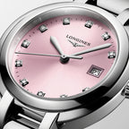 Women Quartz Pink Dial Analog Stainless Steel Watch L81224996