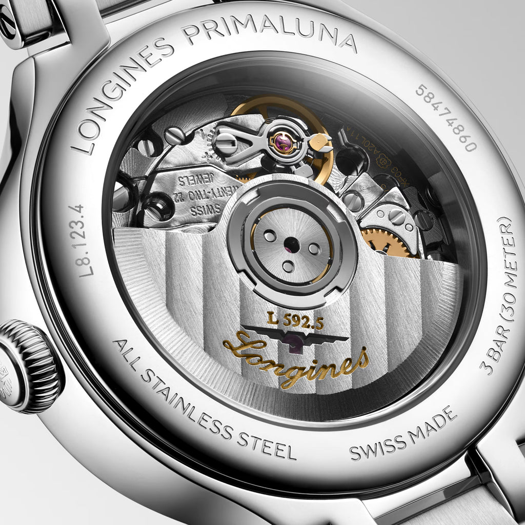 Primaluna Women Automatic Green Dial Analog Stainless Steel Watch L81234076