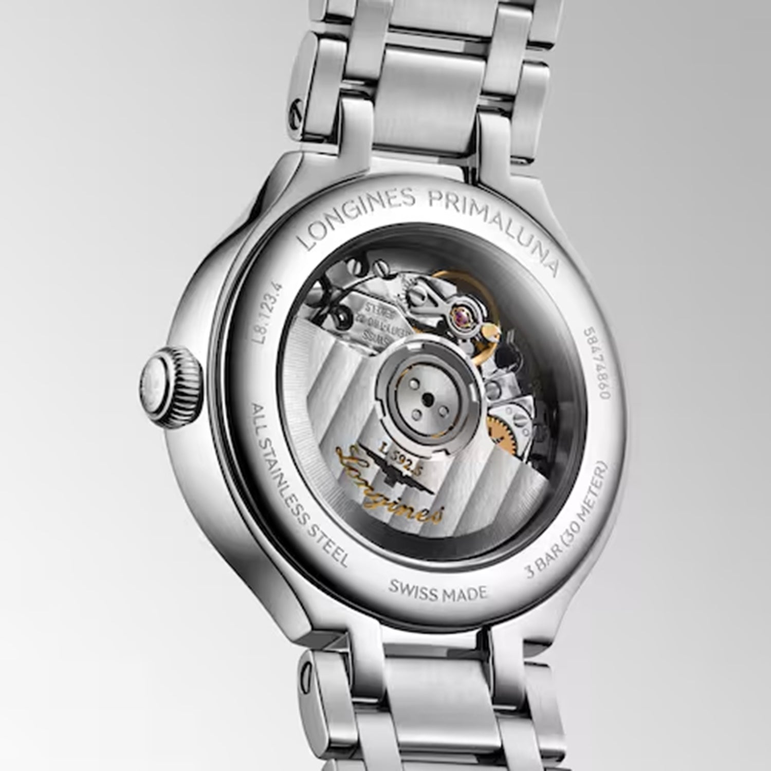 Primaluna Women Automatic Silver Dial Analog Stainless Steel Watch L81234716