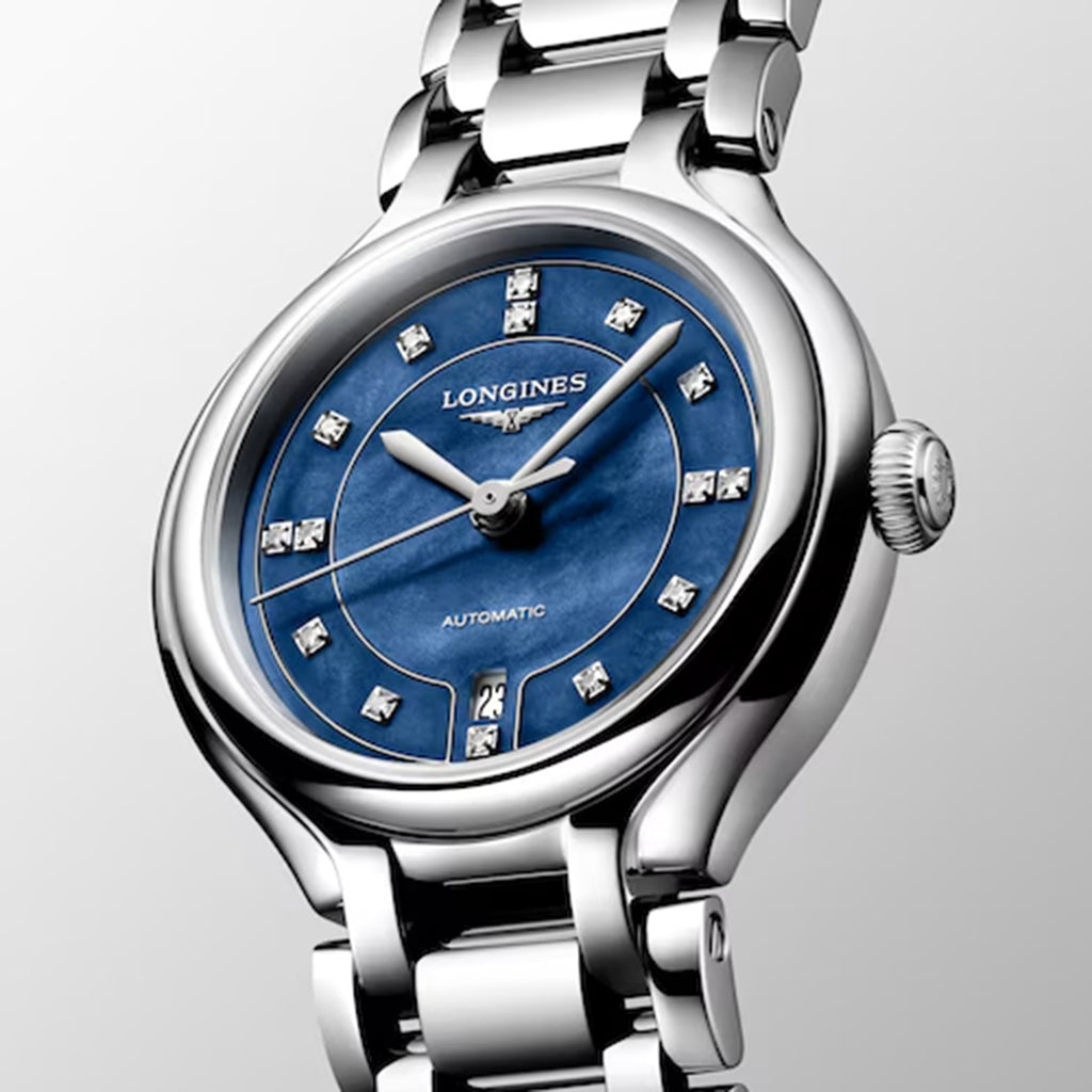 Primaluna Women Automatic Blue Dial Analog Stainless Steel Watch L81234976
