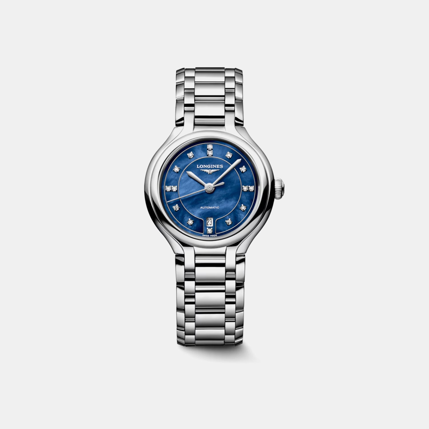 Primaluna Women Automatic Blue Dial Analog Stainless Steel Watch L81234976