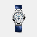 Primaluna Moonphase Women Automatic Opaline Ivory Dial Analog Leather Watch L81264712