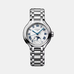 Primaluna Moonphase Women Automatic Opaline Ivory Dial Analog Stainless Steel Watch L81264716