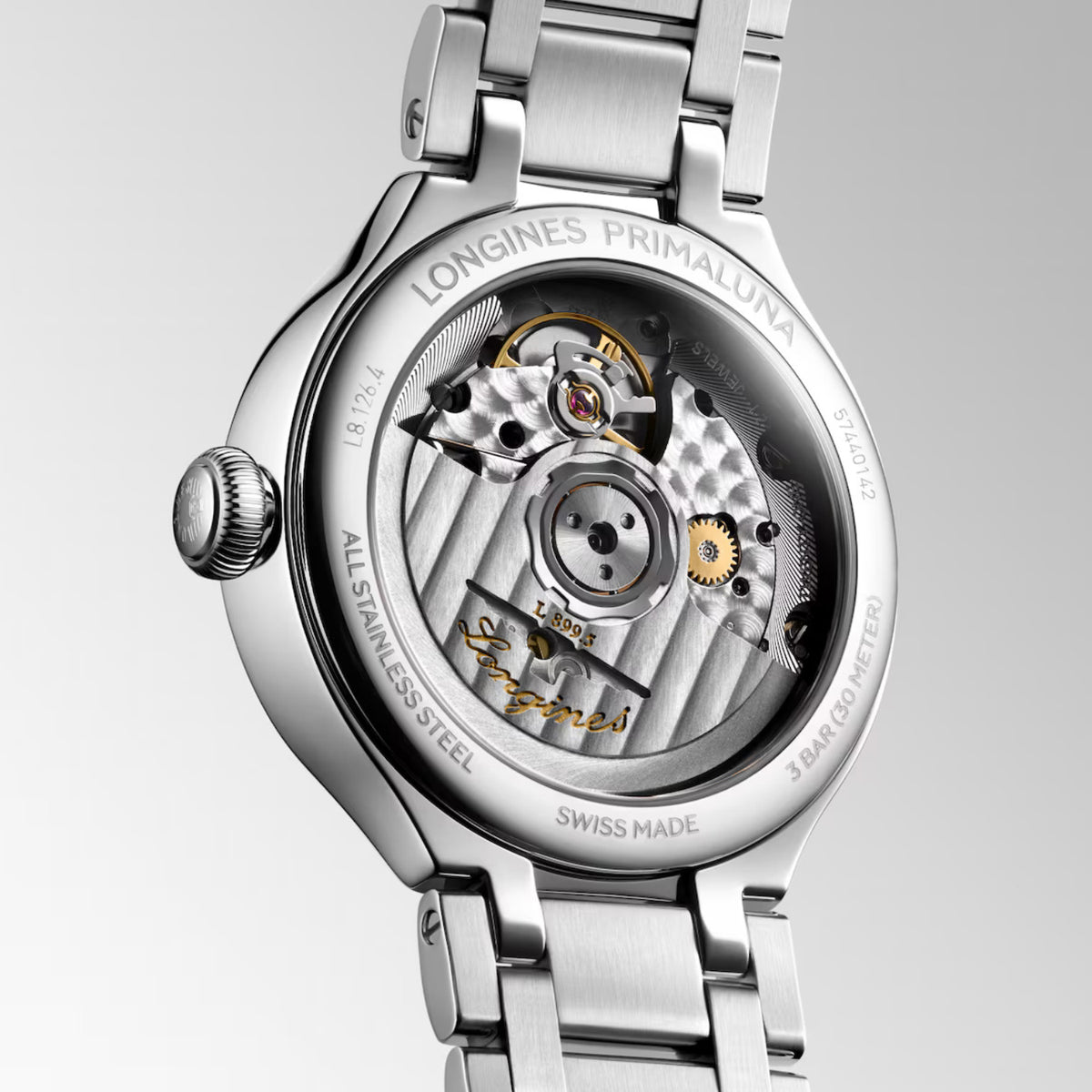 Primaluna Women Automatic White Dial Analog Stainless Steel Watch L81264716