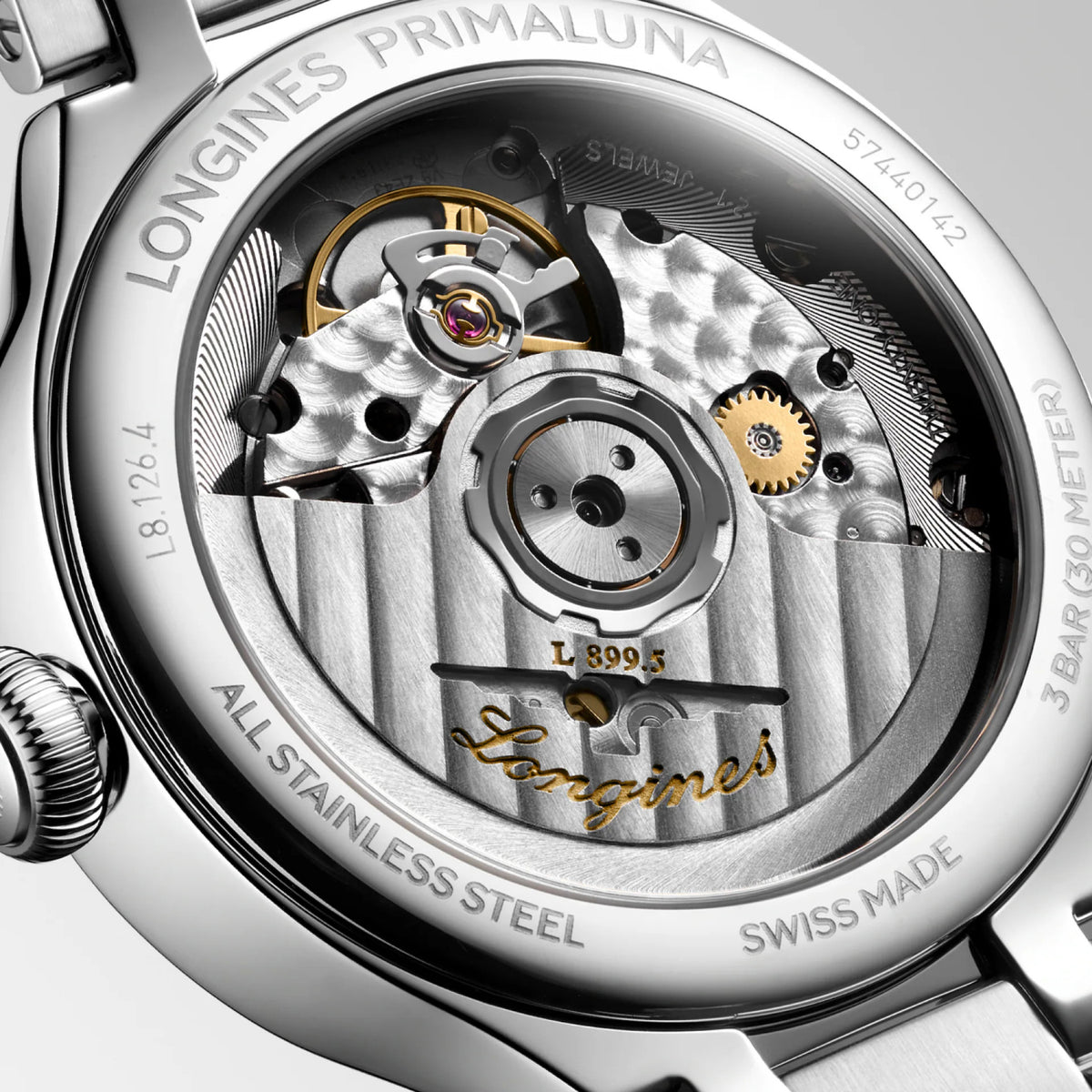 Primaluna Women Automatic White Dial Analog Stainless Steel Watch L81264716