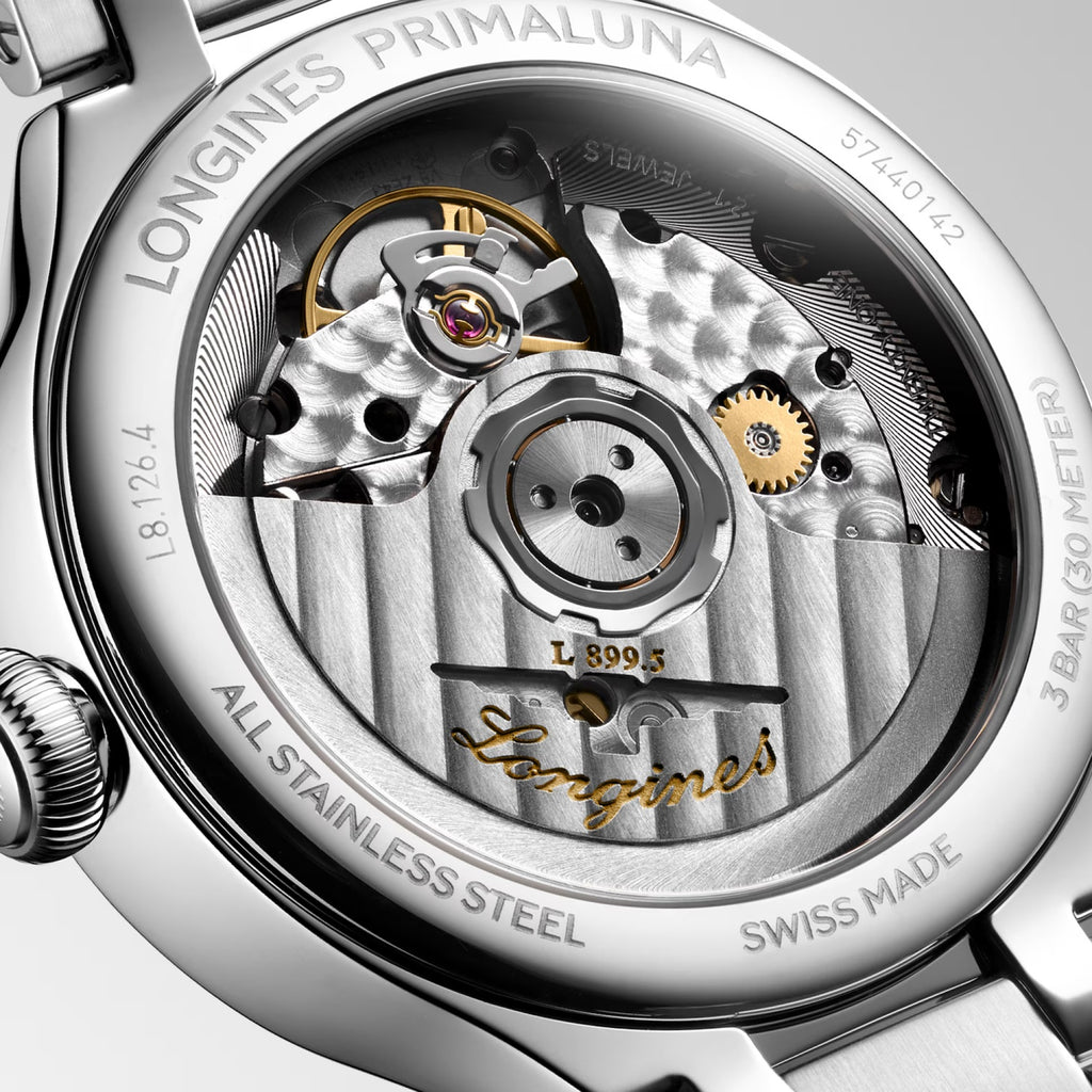 Primaluna Women Automatic Mother Of Pearl Dial Analog Stainless Steel Watch L81264876