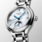 Primaluna Women Automatic Mother Of Pearl Dial Analog Stainless Steel Watch L81264876