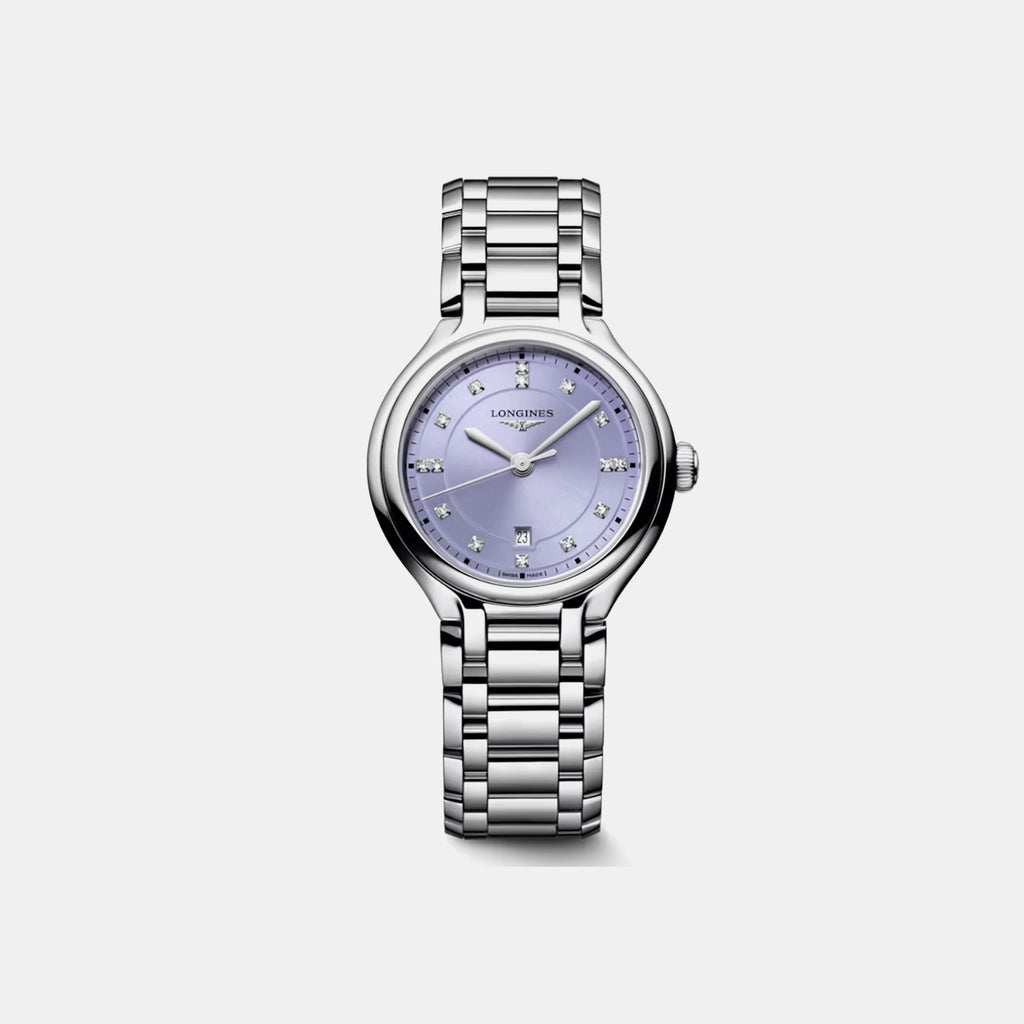 Primaluna Women Quartz Lavender Dial Analog Stainless Steel Watch L81424076