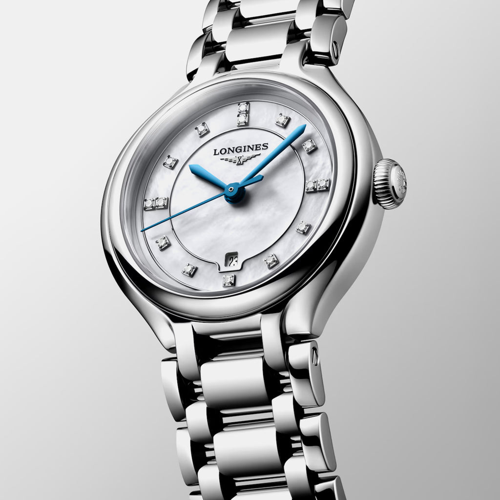 Primaluna Women Quartz Mother Of Pearl Dial Analog Stainless Steel Watch L81424876