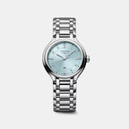 Primaluna Women Quartz Blue Dial Analog Stainless Steel Watch L81424976