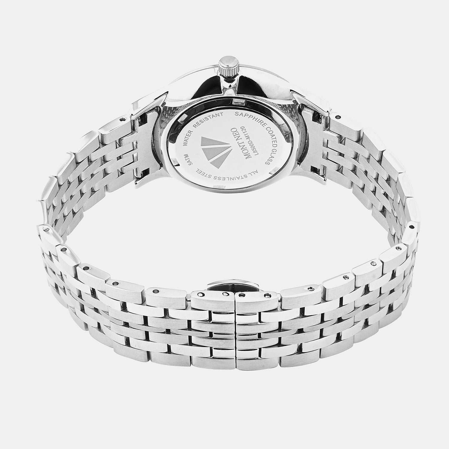 Women Quartz Blue Dial Analog Stainless Steel Watch L8500D-M1120