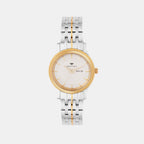 Women Quartz Silver Dial Analog Metal Watch L8500D-M1203