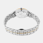 Women Quartz Silver Dial Analog Metal Watch L8500D-M1203