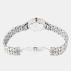 Women Quartz Silver Dial Analog Metal Watch L8500D-M1203