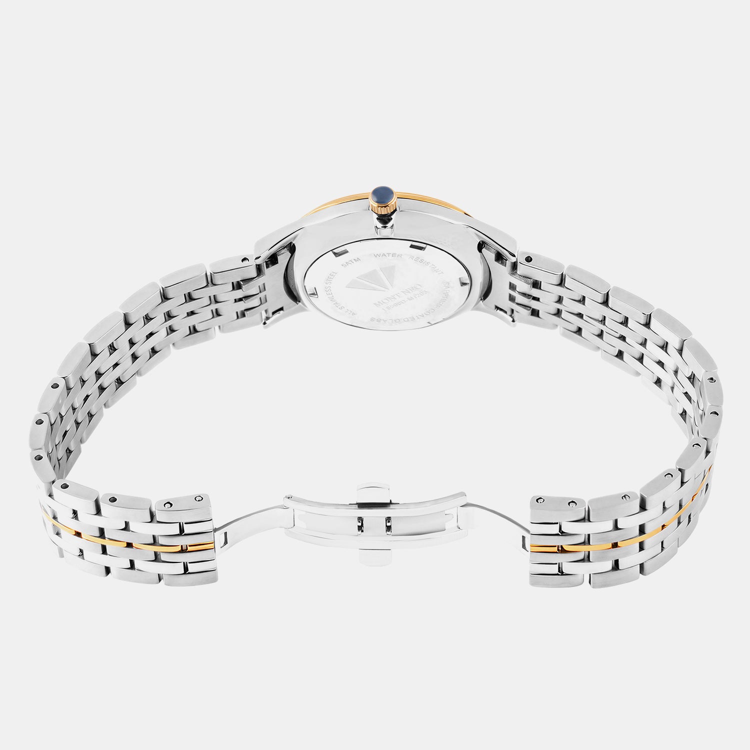Women Quartz Silver Dial Analog Metal Watch L8500D-M1203