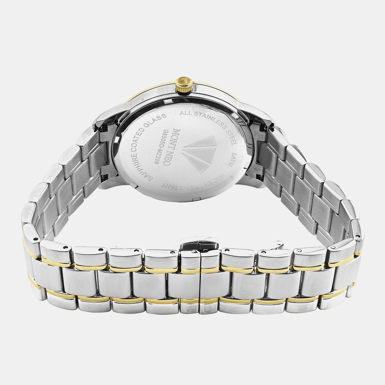Women Quartz Silver Dial Analog Metal Watch L8505D-M1203