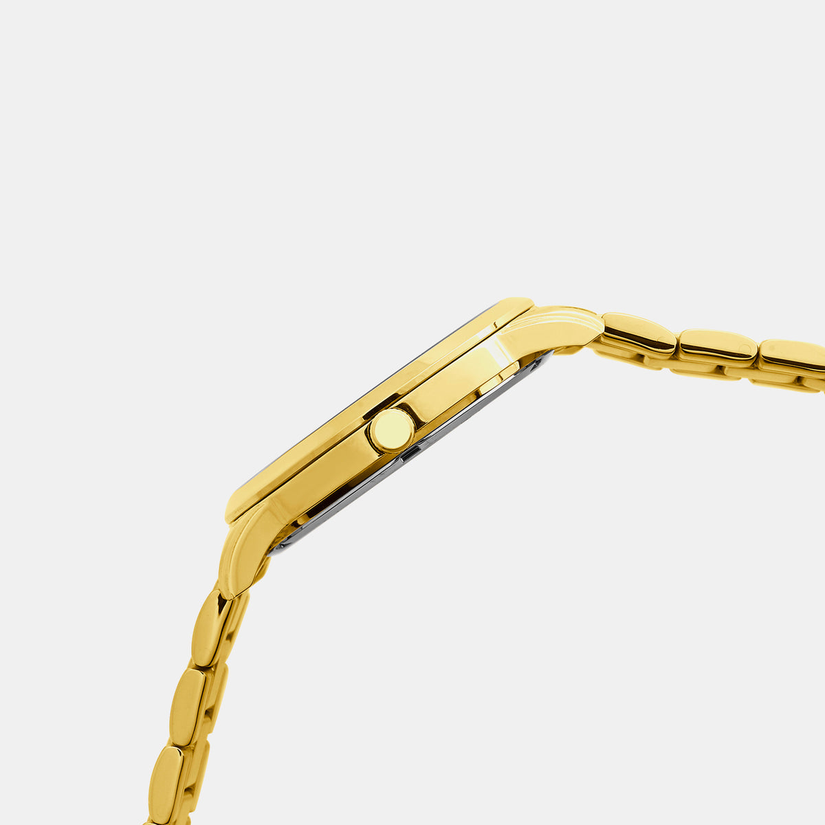 Women Quartz Gold Dial Analog Metal Watch L8505D-M2209