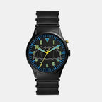 Fossil Round Black Digital watch