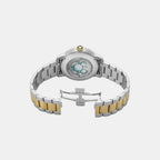 Mickey Mouse Unisex Automatic White Dial Analog Stainless Steel Watch LE1193