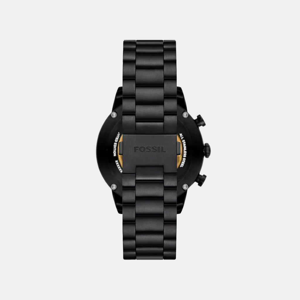 Shelby X Limited Edition Men Quartz Black Dial Chronograph Stainless Steel Watch LE1250SET