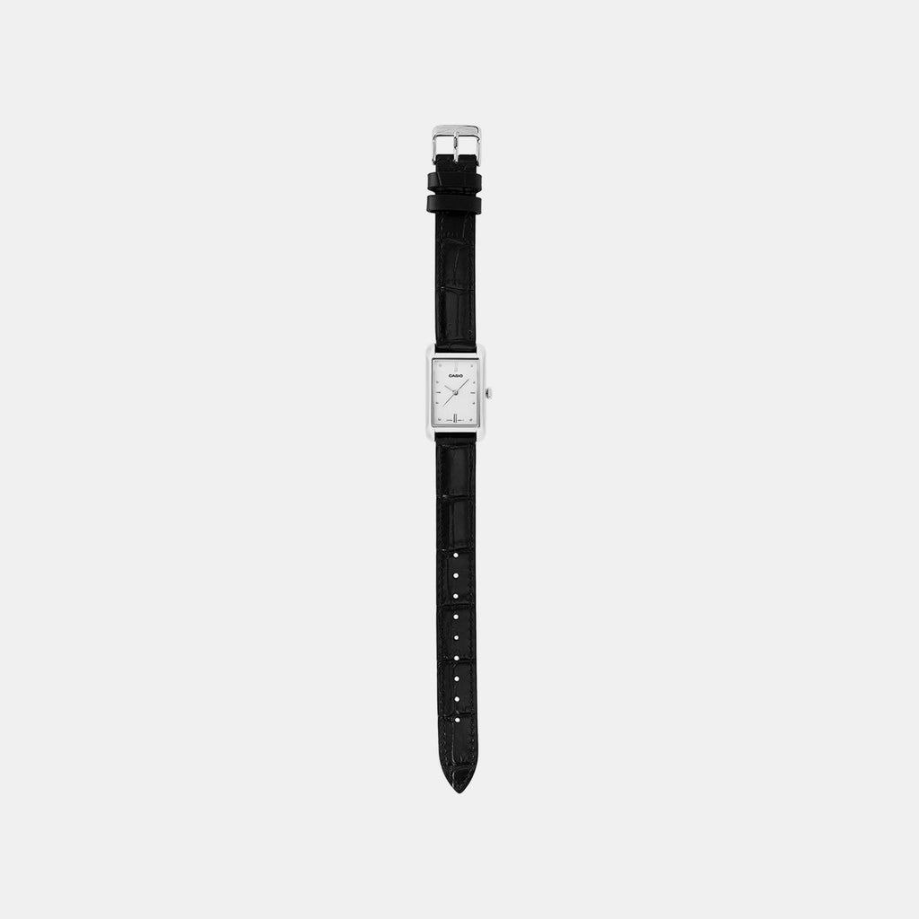 Women Quartz White Dial Analog Leather Watch A2556