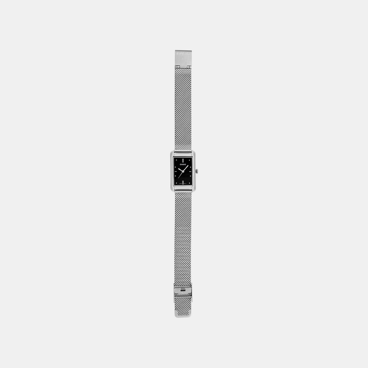 Women Quartz Black Dial Analog Mesh Watch A2554