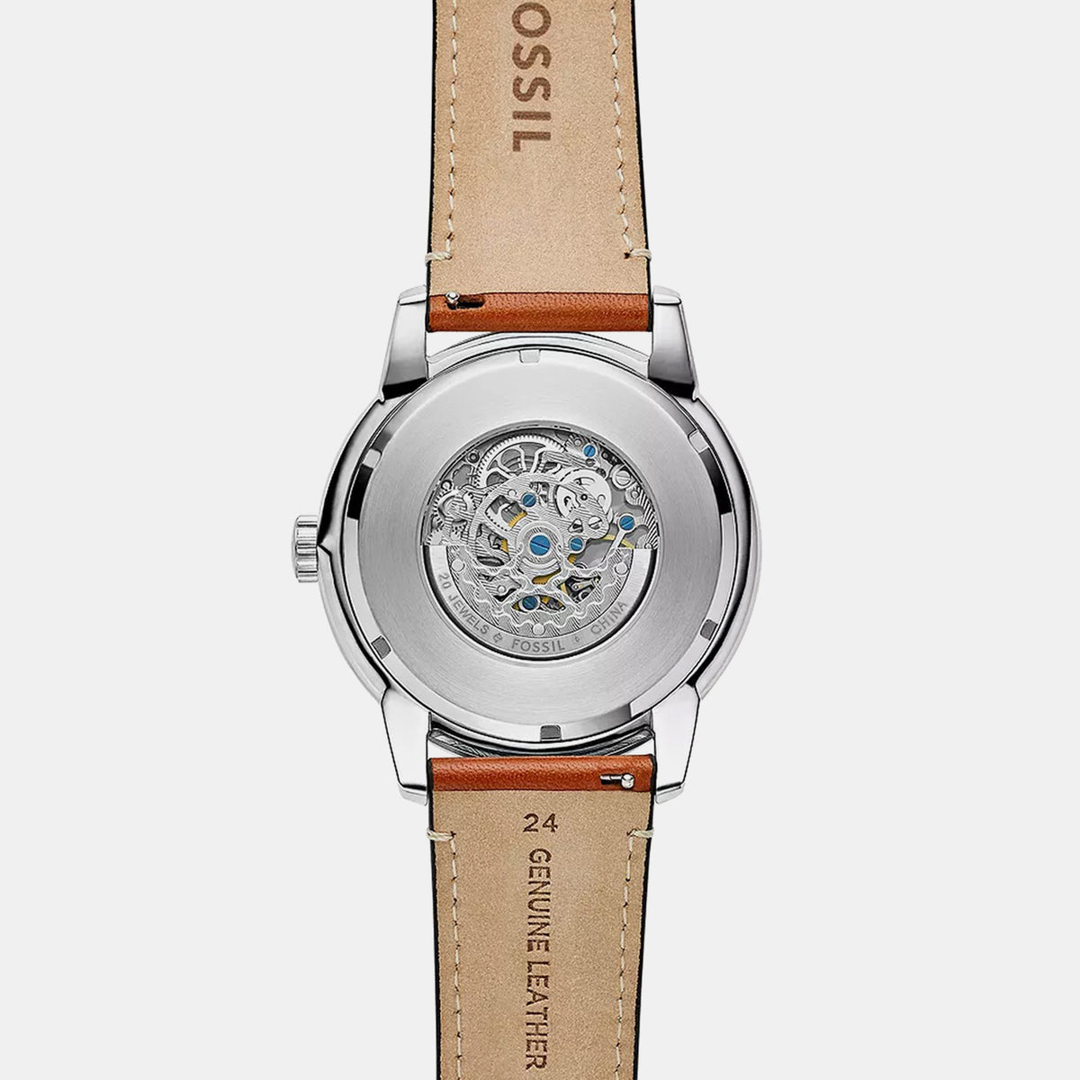 Townsman Men Automatic Blue Dial Analog Leather Watch ME3154