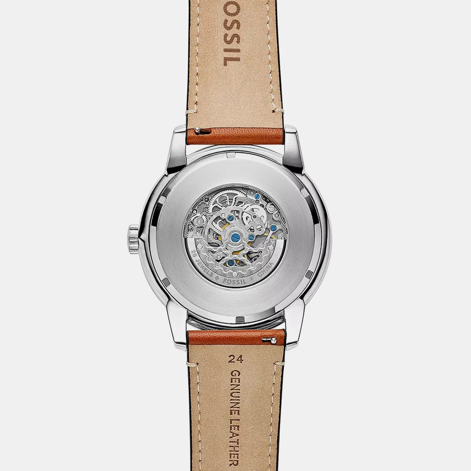 Townsman Men Automatic Blue Dial Analog Leather Watch ME3154
