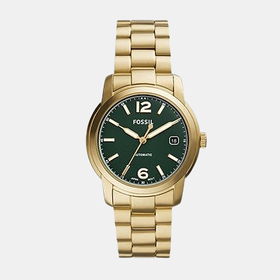Fossil Round Green Analog watch