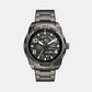 Men's Automatic Black Dial Analog Stainless Steel Watch ME3255