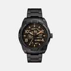 Bronson Men Automatic Black Dial Analog Stainless Steel Watch ME3256