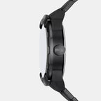 Bronson Men Automatic Black Dial Analog Stainless Steel Watch ME3256