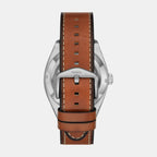 Everett Men Automatic Green Dial Analog Leather Watch ME3261